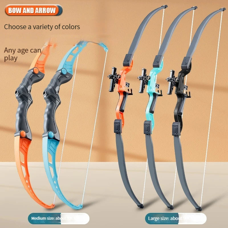 Kid's Recurve Bow and Arrow Set - Outdoor Archery Toy with Target for Boys and Girls - Perfect Gift for Young Adventurers