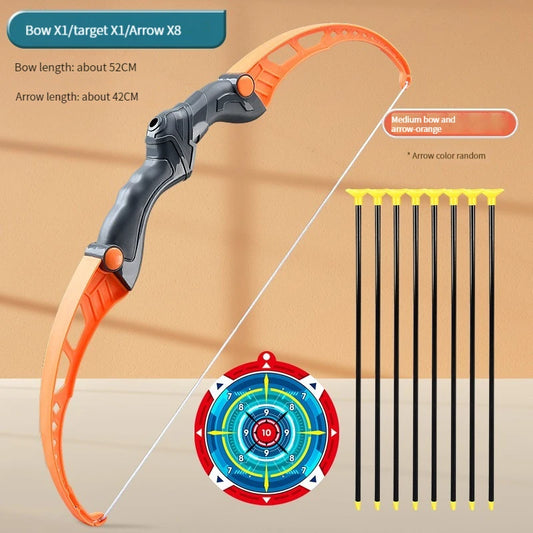 Kid's Recurve Bow and Arrow Set - Outdoor Archery Toy with Target for Boys and Girls - Perfect Gift for Young Adventurers